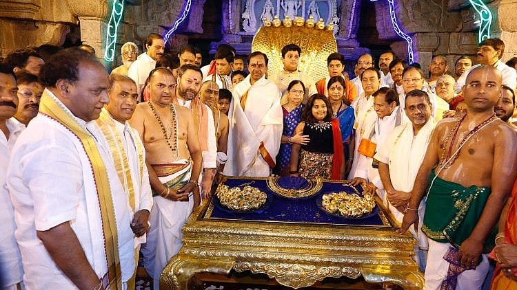 This offering was just another part of KCR’s promise during the Telangana agitation. (Photo Courtesy: The News Minute)
