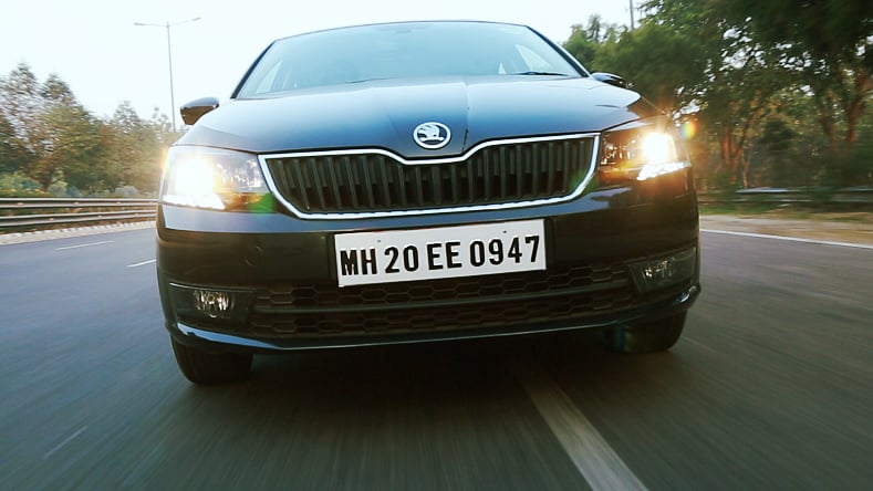 Skoda gives a much needed facelift to the Rapid after 5 years and has impressed us with a classy package. (Photo: <b>The Quint</b>) 