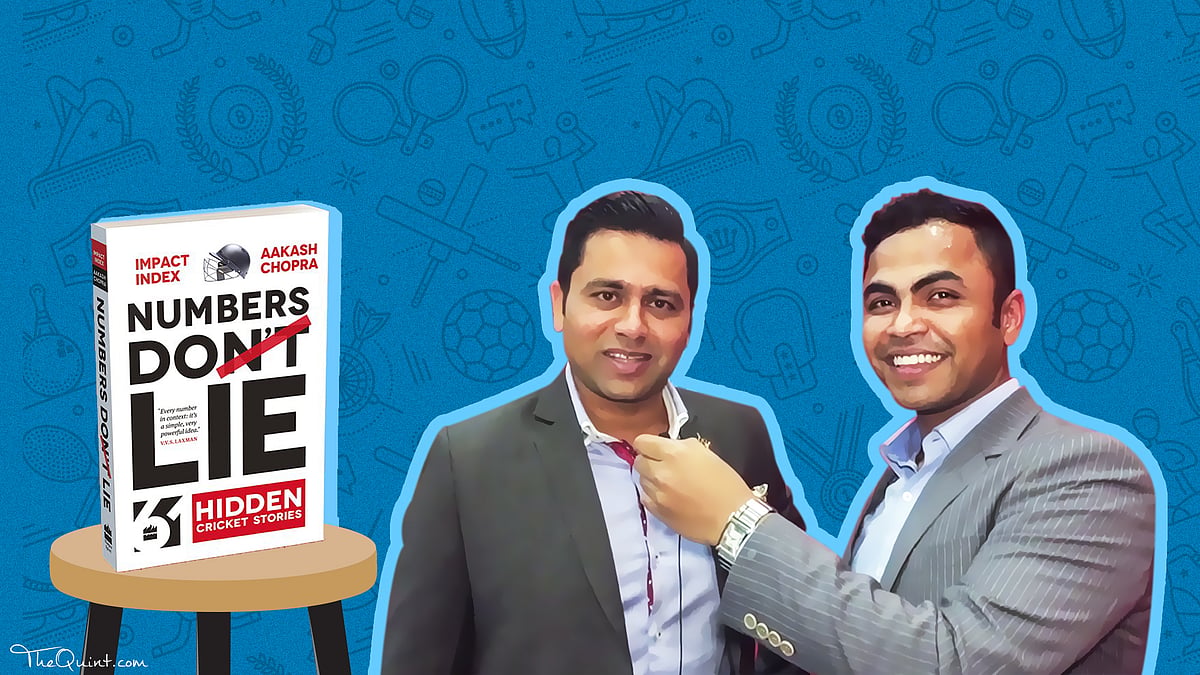Aakash Chopra is an ex-cricketer, commentator and a cricket analyst. (Photo: <b>The Quint</b>/Rhythum Seth)