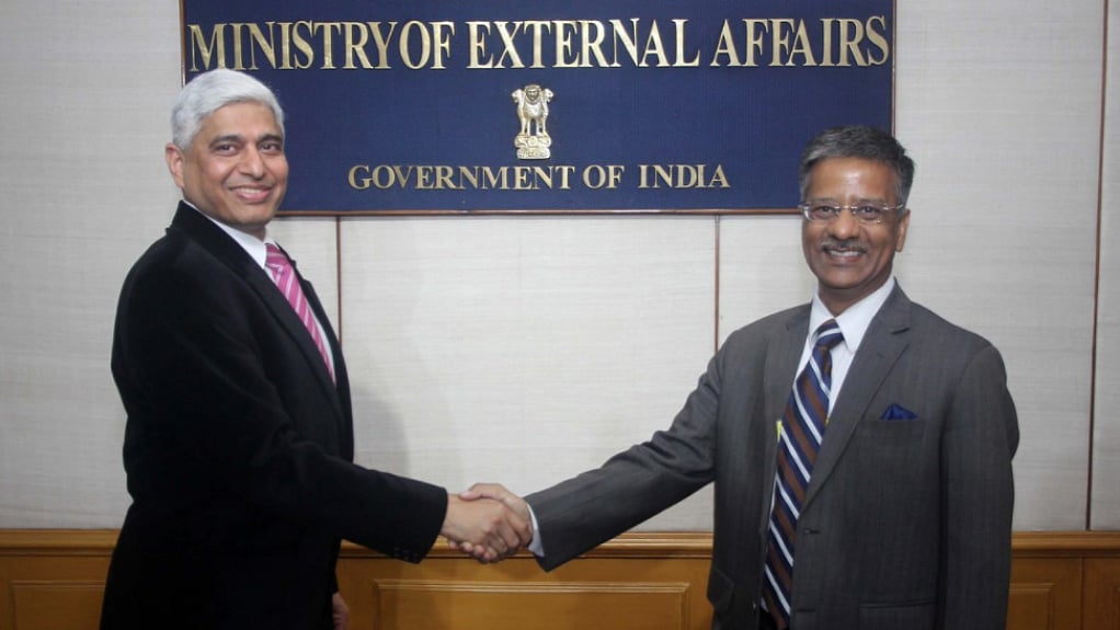 Vikas Swarup is India’s new envoy to Canada with Gopal Baglay replacing him as the spokesperson for the Ministry of External Affairs. (Photo: ANI)