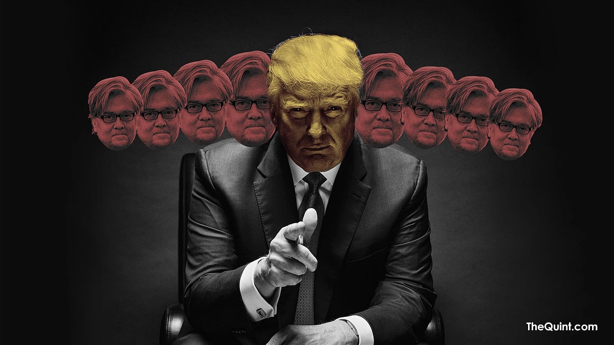 How much do you know about Donald Trump’s closest aide, Steve Bannon? (Photo: Aaqib Raza Khan/<b>The Quint</b>)