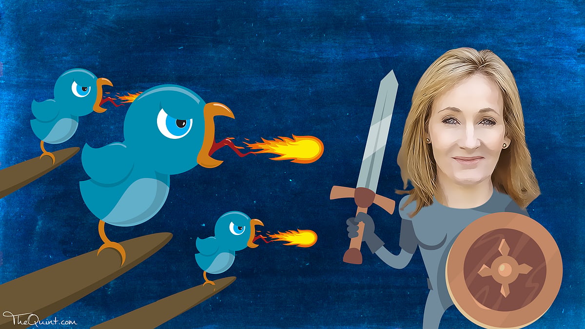 When it comes to Twitter trolls, JK Rowling always has the last word. (Photo: Rythum Seth/<b>The Quint</b>)