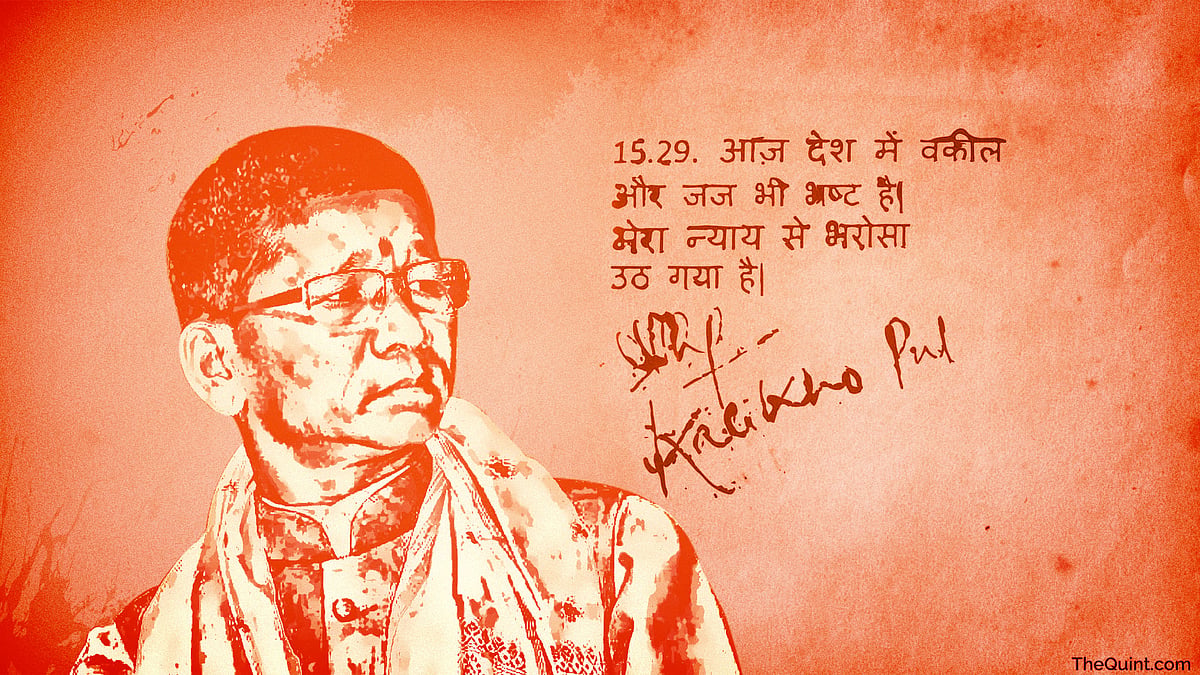 Former Arunachal Pradesh CM Kalikho Pul. (Photo:<b> The Quint</b>)