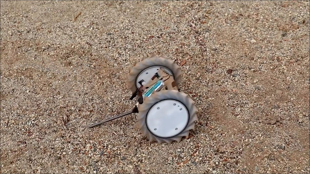 The robot designed by NASA might be on the next mission to Mars. (Photo Courtesy: Youtube/<a href="https://www.youtube.com/watch?v=jwBmxdS9fm8">NASA.gov Video</a>)
