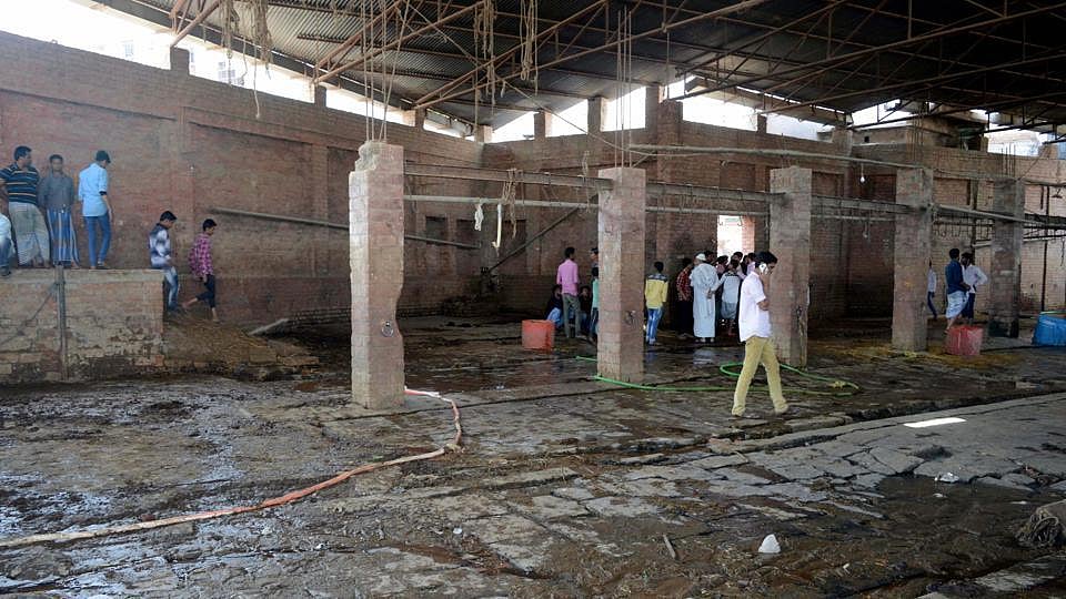 A slaughterhouse in Uttar Pradesh. (Photo Courtesy: PTI)