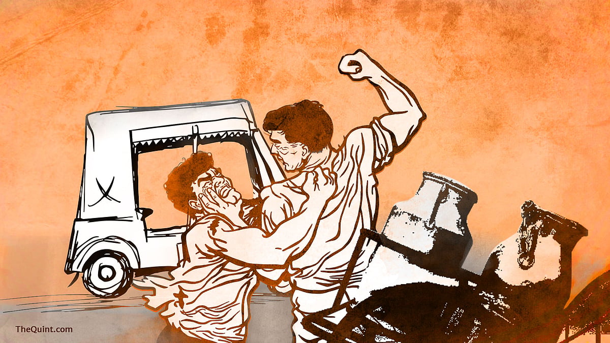 Road rage in Ghaziabad.