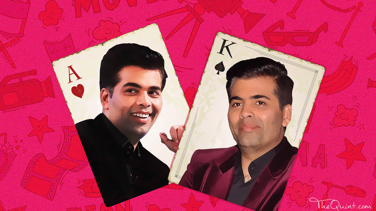 Karan Johar knows all about kards... (Photo: Rhythum Seth/<b>The Quint</b>)