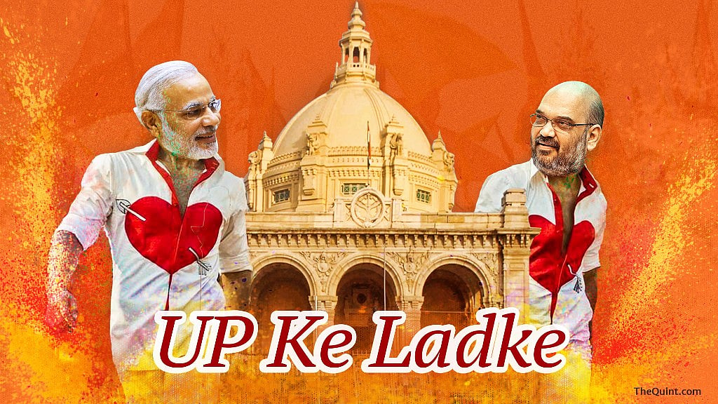 Prime Minister Narendra Modi and BJP president Amit Shah campaigned extensively in Uttar Pradesh. (Photo: Lijumol Jospeh/<b>The Quint</b>)