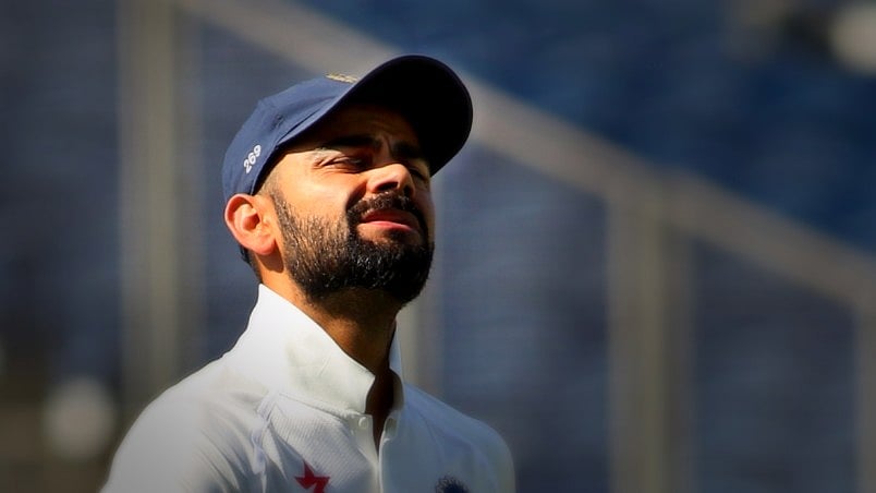 Virat Kohli’s Indian team’s 19-match unbeaten streak was ended by Australia in Pune. (Photo: IANS)