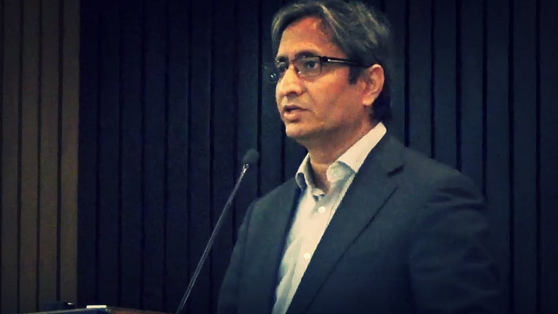 NDTV journalist Ravish Kumar. 