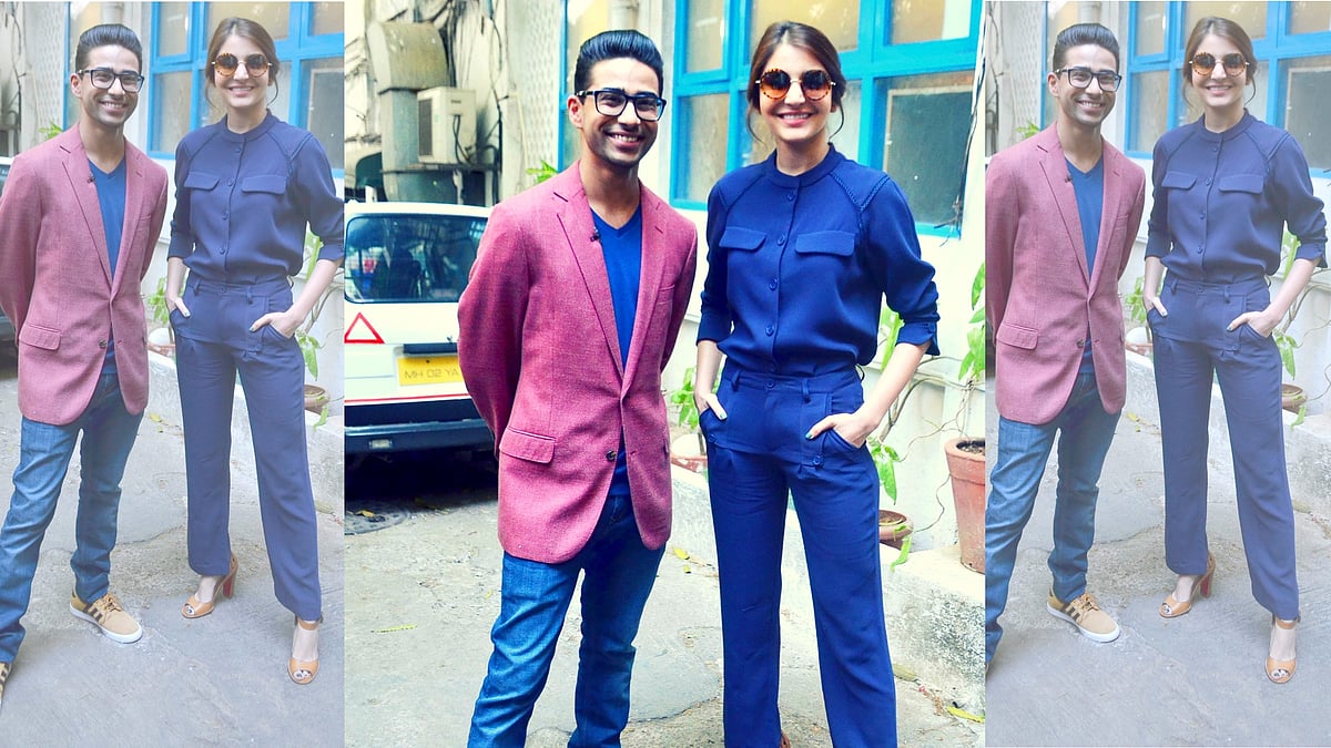 Suraj Sharma with Anushka Sharma. (Photo: Yogen Shah)