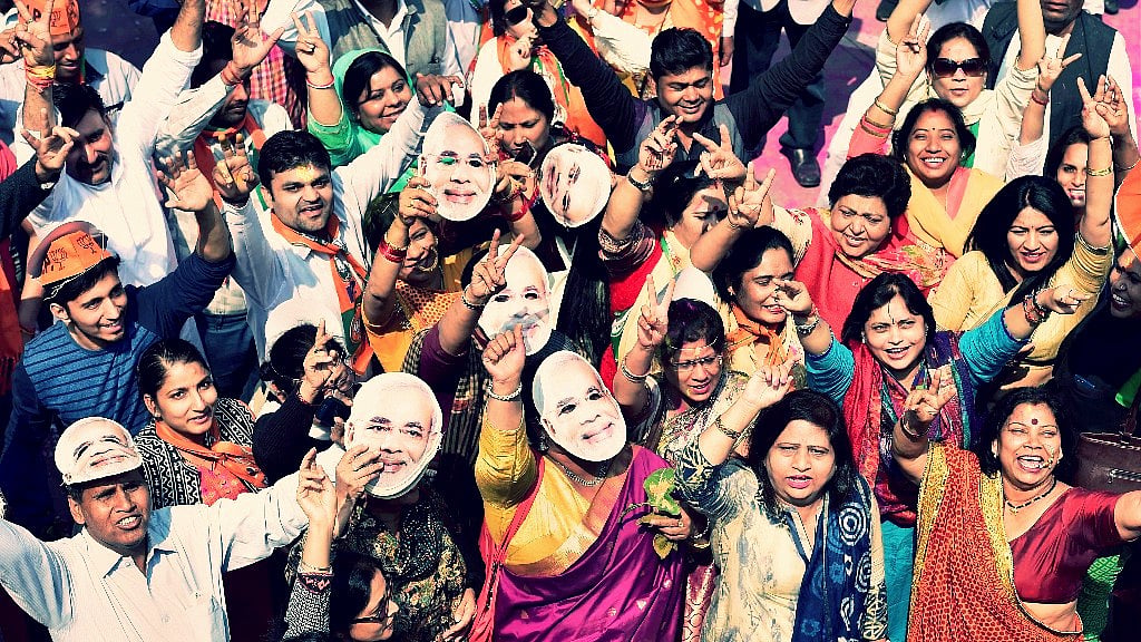 How did the BJP manage to register such a thumping majority in UP? (Photo: PTI)