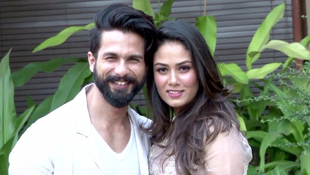 Shahid Kapoor and Mira Rajput.