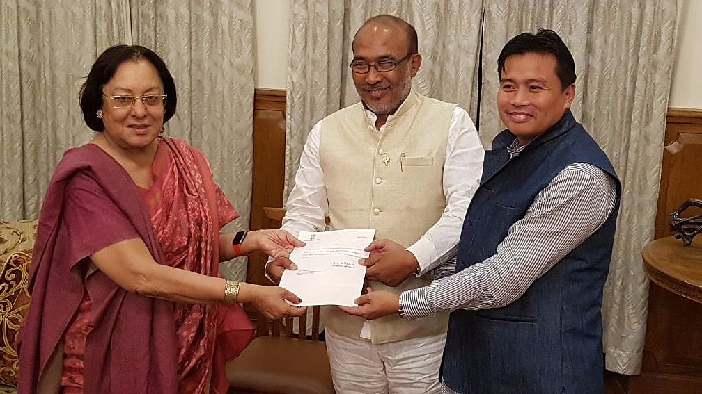 As a young boy Biren Singh proved his mettle as a footballer and got recruited in the Border Security Force. (Photo: IANS)