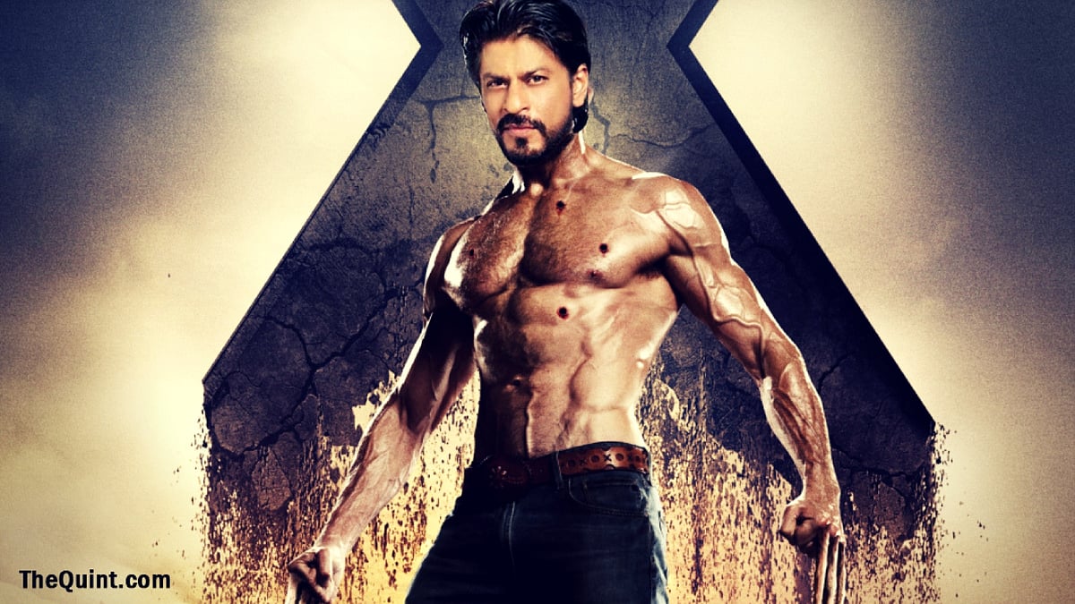Shah Rukh Khan as Wolverine. Now that’s a thought! (Photo: Altered by <b>The Quint</b>)