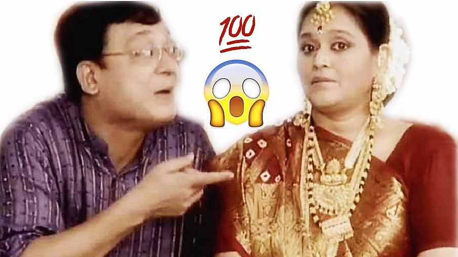 Hansa with Praful. (Photo: Altered by <b>The Quint</b>)