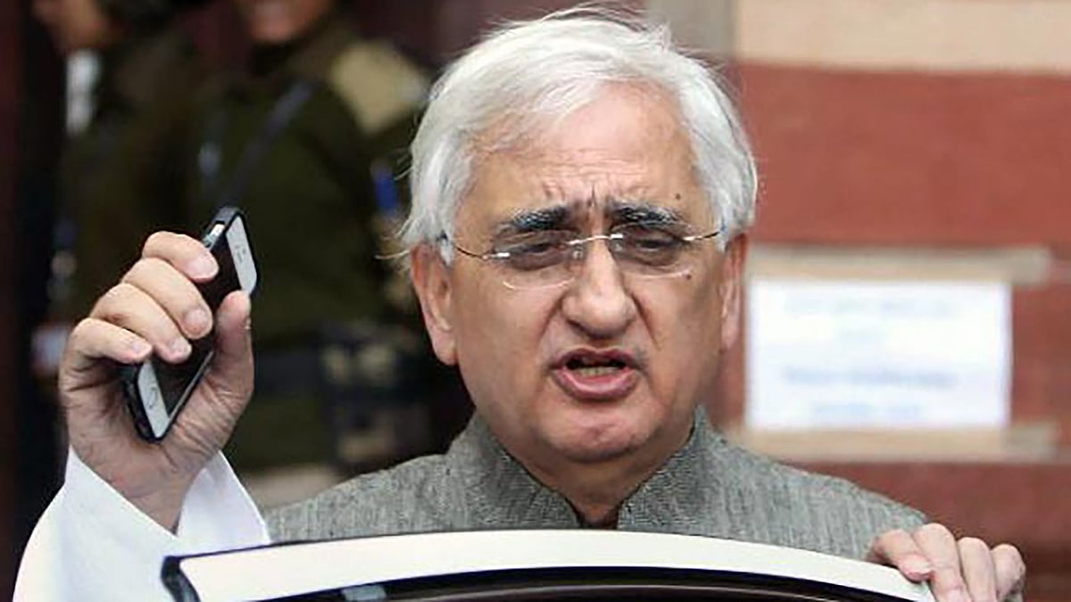 Senior Congress leader Salman Khurshid (Photo: PTI)