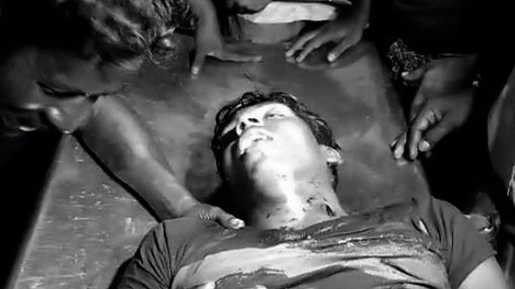 The 22-year-old fisherman was allegedly shot by the Sri Lankan navy (Photo: TNM)