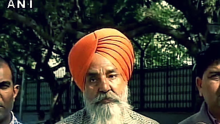Suspected Khalistan Commando Force member Gursewak Singh. (Photo: ANI)