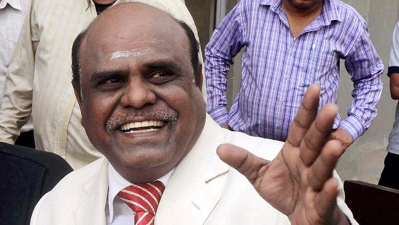 Justice Karnan is facing contempt charges for his corruption allegations against the judges of Madras High Court and Supreme Court. (Photo: PTI)