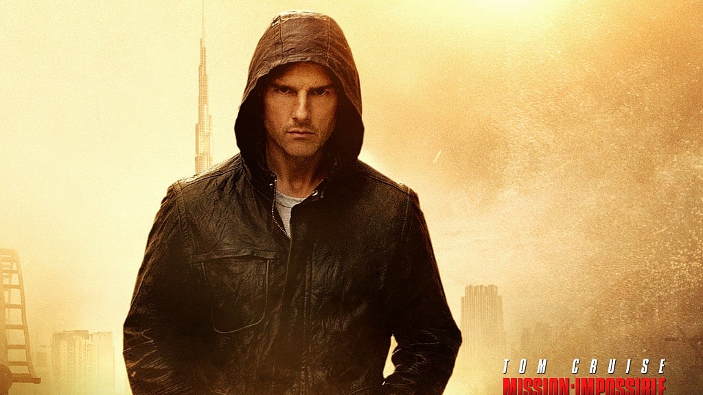 Tom Cruise in a poster of <i>Mission: Impossible Ghost Protocol</i>. (Photo courtesy: 