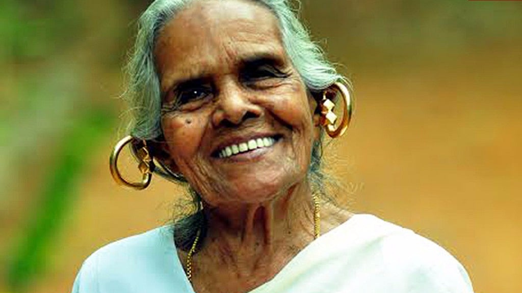 Annakutty Simon from a picturesque village in central Kerala is ready to cross the border once again at the age of 95, all by herself. (Photo Courtesy: <a href="http://www.thenewsminute.com/article/adventures-annakutty-95-yr-old-world-travelling-ammachi-smashes-stereotypes-58291">The News Minute</a>)