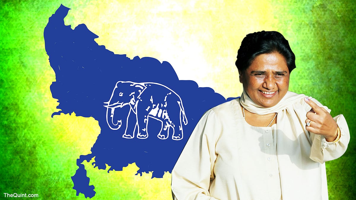 In 2017, BSP’s vote share is at 22%. What does this say about Mayawati’s political fortunes? (Photo: The Quint)