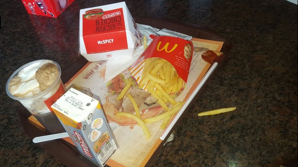 Dead lizard found in French fries (Photo courtesy : ANI)