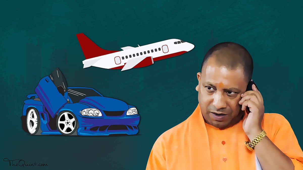 Yogi Adityanath lacks qualities of a typical <i>neta</i>, which are usually loathsome. (Photo: Rhythum Seth/ <b>The Quint</b>)