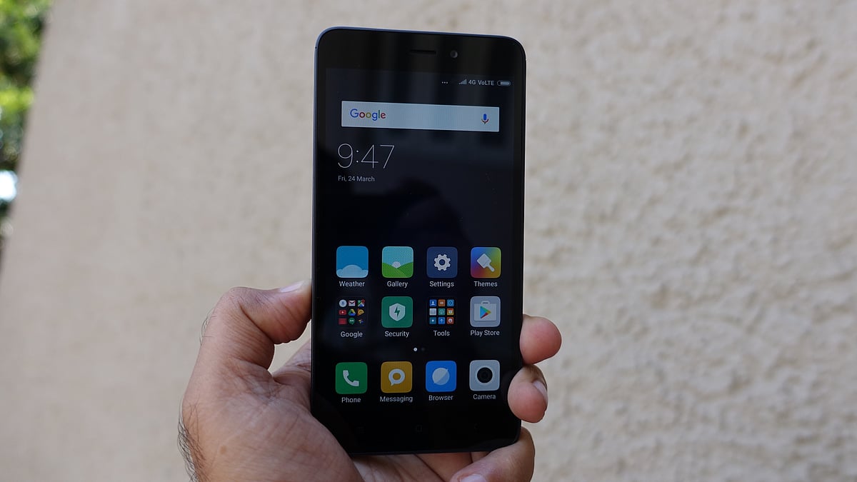 Xiaomi Redmi 4A is an entry-level smartphone. (Photo: <b>The Quint</b>/<a href="https://twitter.com/2shar">@2shar</a>)