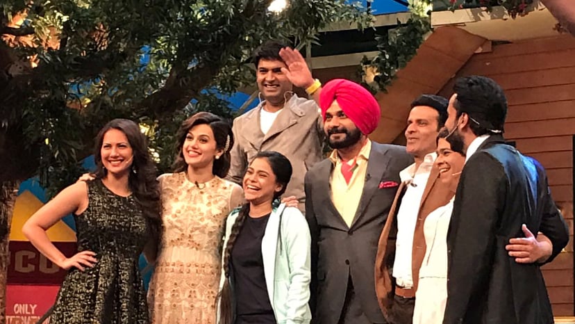 Shooting of <i>The Kapil Sharma Show</i> was not called off, but that doesn’t mean all is well for Kapil Sharma. (Photo Courtesy: <a href="https://twitter.com/taapsee/status/843912856798216193">Twitter/@taapsee</a>)