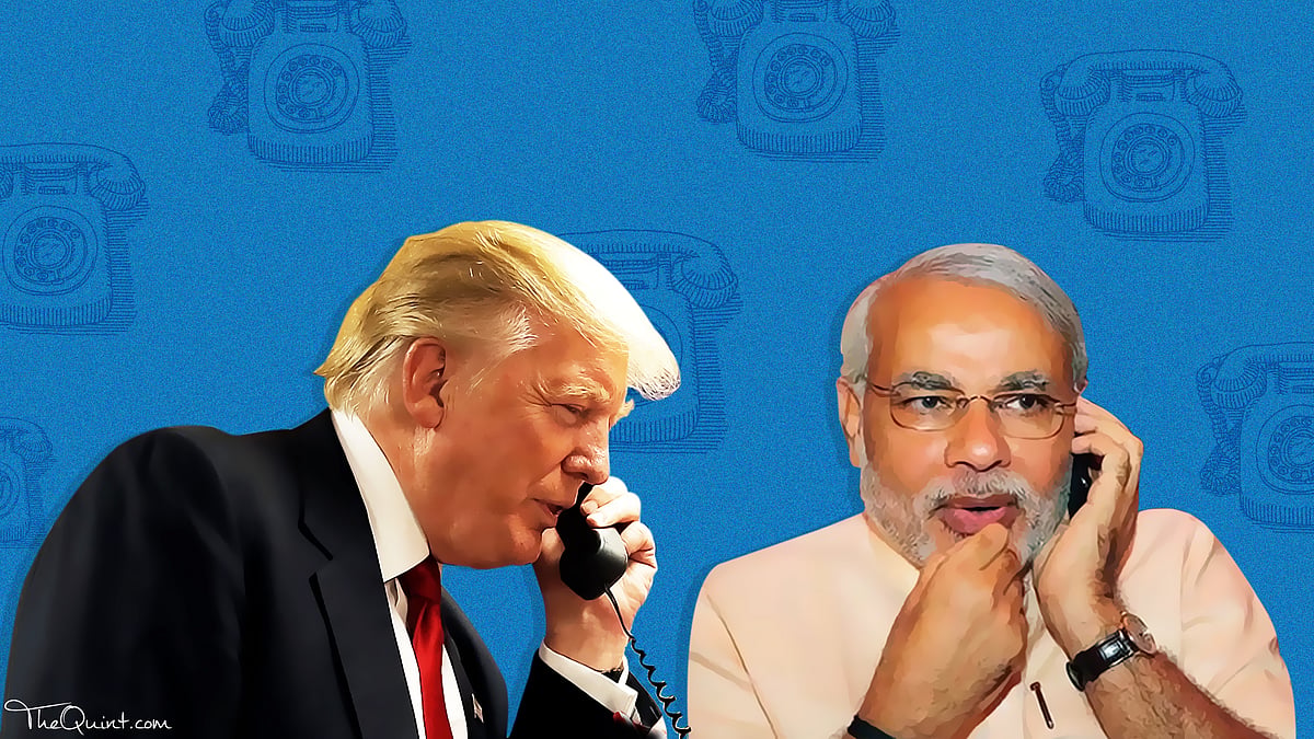Why would national leaders call a sitting Prime Minister over a state election win? (Photo: Rhythum Seth/<b>The Quint</b>)