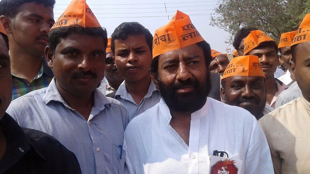 Ravindra Gaikwad, leader, Shiv Sena. (Photo Courtesy: Twitter/<a href="https://twitter.com/RaviSir_MP/status/824140478056697856">@RaviSir_MP</a>)