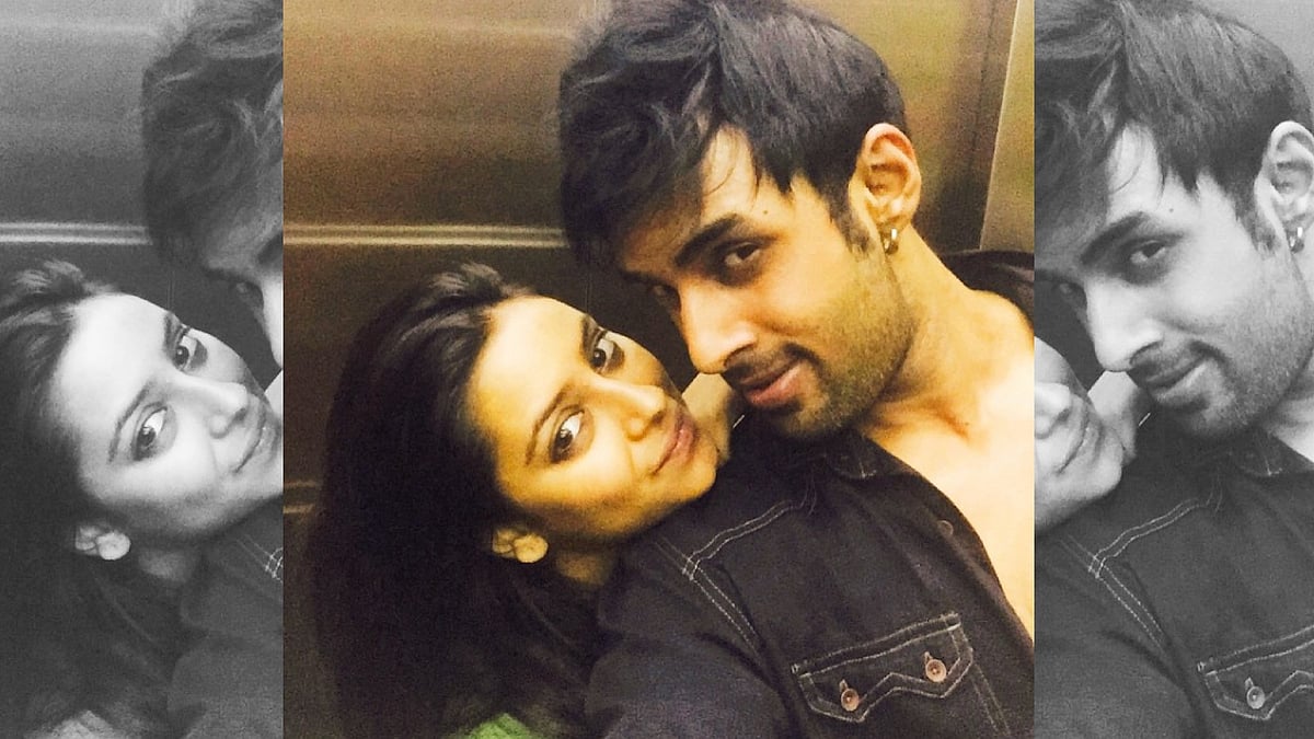 The late Pratyusha Banerjee with Rahul Raj Singh. (Photo courtesy: Instagram)
