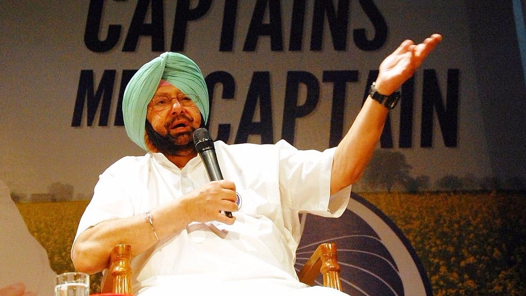 Amrinder Singh was sworn-in as the Chief Minister of Punjab after the Congress romped home with 77 seats in the 117-member assembly. (Photo Courtesy: IPAC)