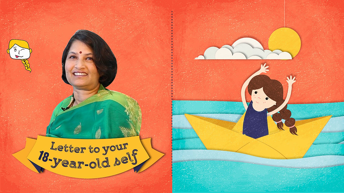 

Ms Lakshmi Murthy sends a letter to her younger self. (Photo Courtesy: <b>The Quint</b>)