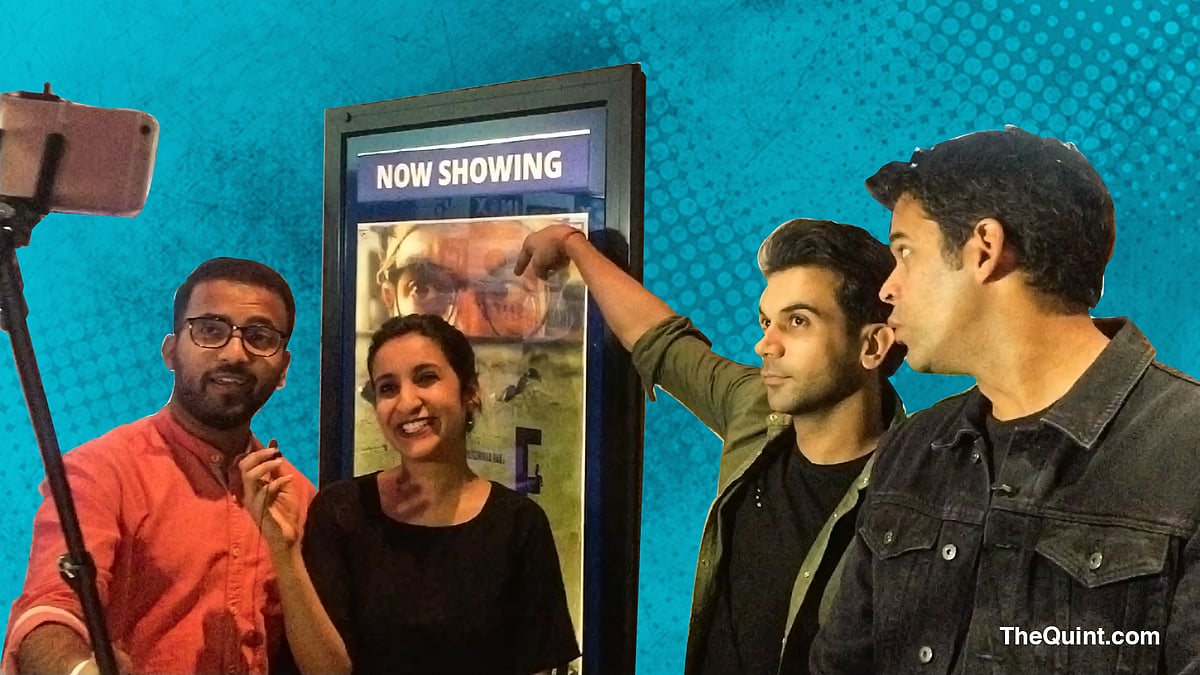 Rajkummar Rao and Vikramaditya Motwane get Trapped with <b>The Quint</b> for a quick chat (Image: Aaqib Raza Khan/<b>The Quint</b>)