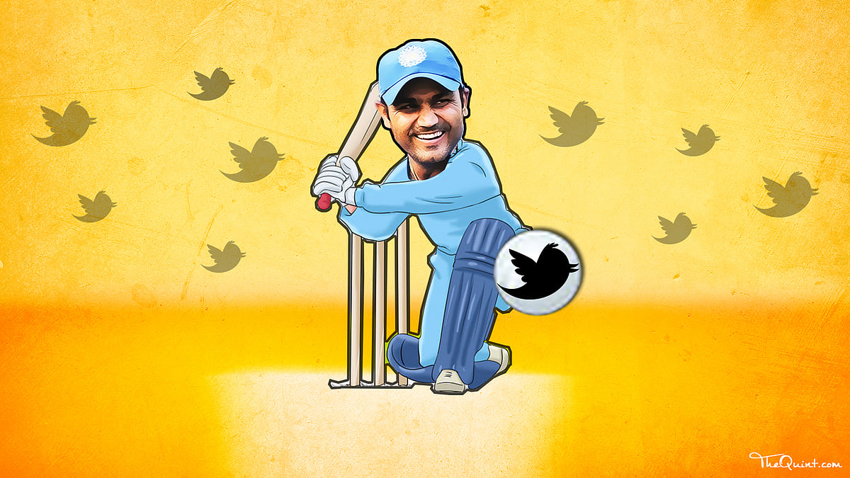 Sehwag may have erred in understanding the semantics behind Gurmehar Kaur’s outburst against the ABVP. (Photo: Rhythum Seth/<b> The Quint</b>)