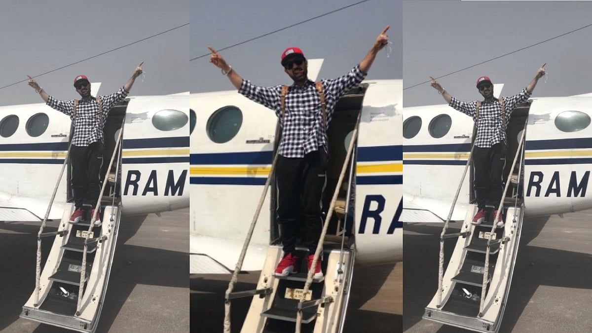 “Thug Life, Jet Life”, says Diljit Dosanjh. (Photo Courtesy: <a href="https://twitter.com/diljitdosanjh/status/853901355869650944">Twitter/Diljit Dosanjh</a>)