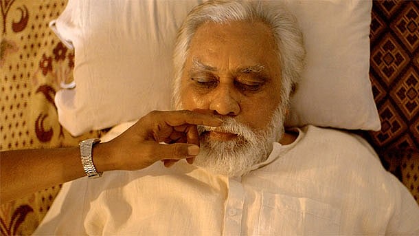 A still from <i>Mukti Bhawan</i>. (Photo courtesy: Twitter)