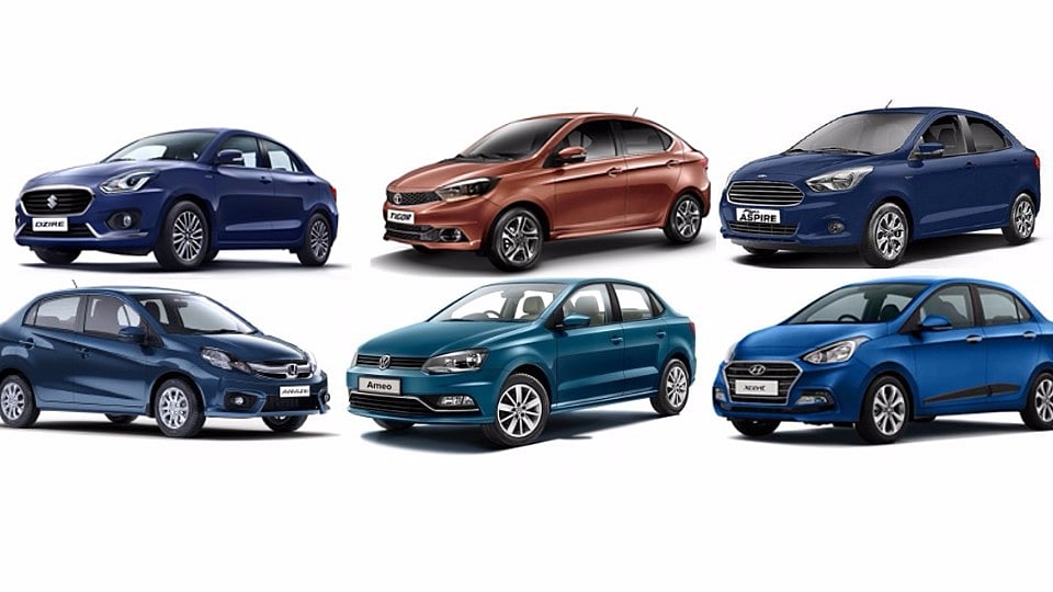 The Maruti Dzire competes with the Tigor, Aspire, Amaze, Ameo and Xcent. (Photo: <b>The Quint)</b>