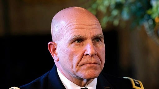 Lt Gen HR McMaster, the US National Security Advisor (Photo: AP)