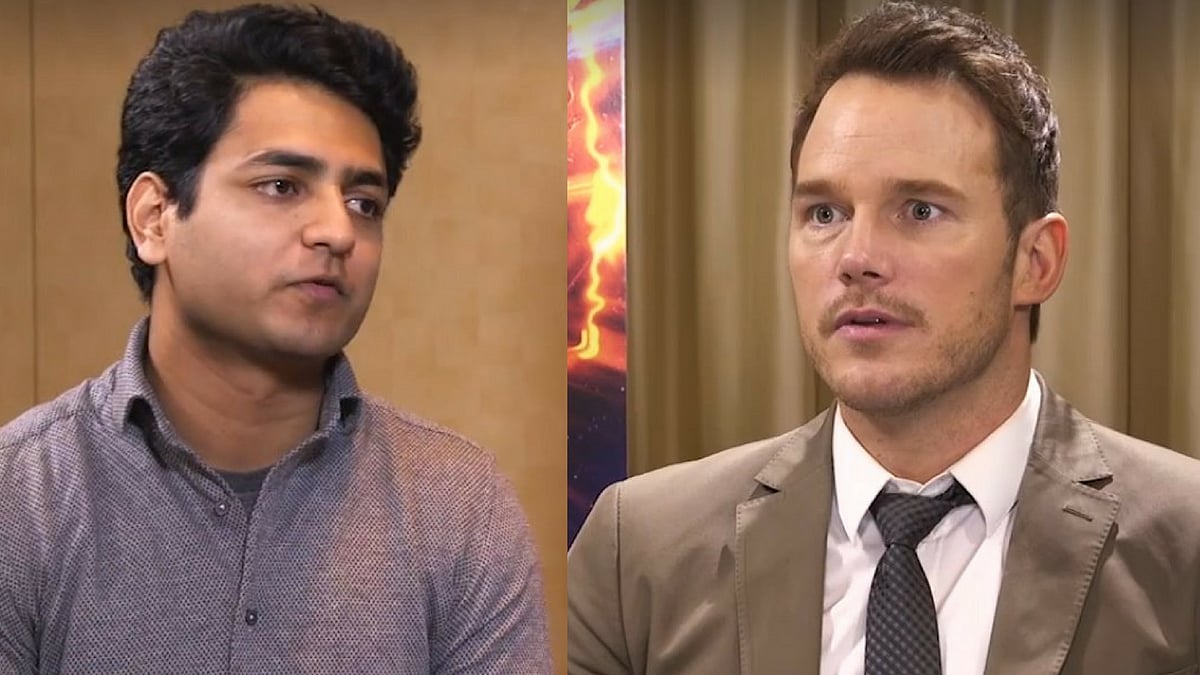 Kenny Sebastian and Chris Pratt. (Photo courtesy: <a href="https://www.facebook.com/standupkenny/videos/10155158904214043/">Facebook/ standupkenny</a>)