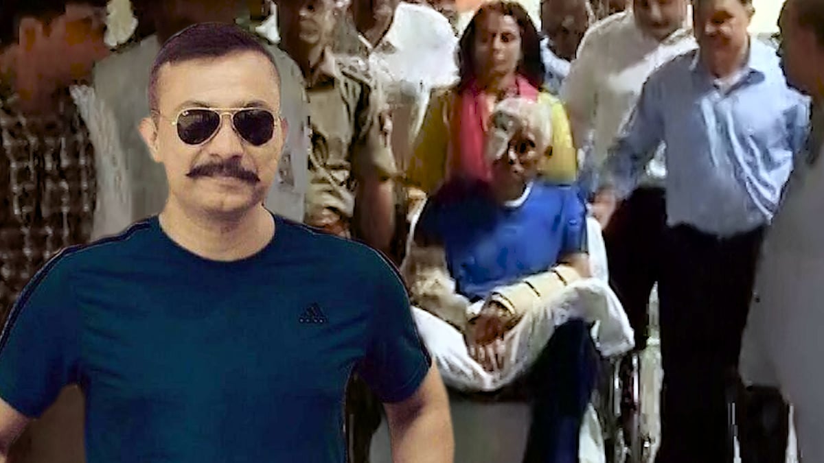 The CRPF officer, who sustained serious injuries during an encounter with militants in Kashmir, has made a miraculous recovery. (Photo: Altered By <b>The Quint</b>)