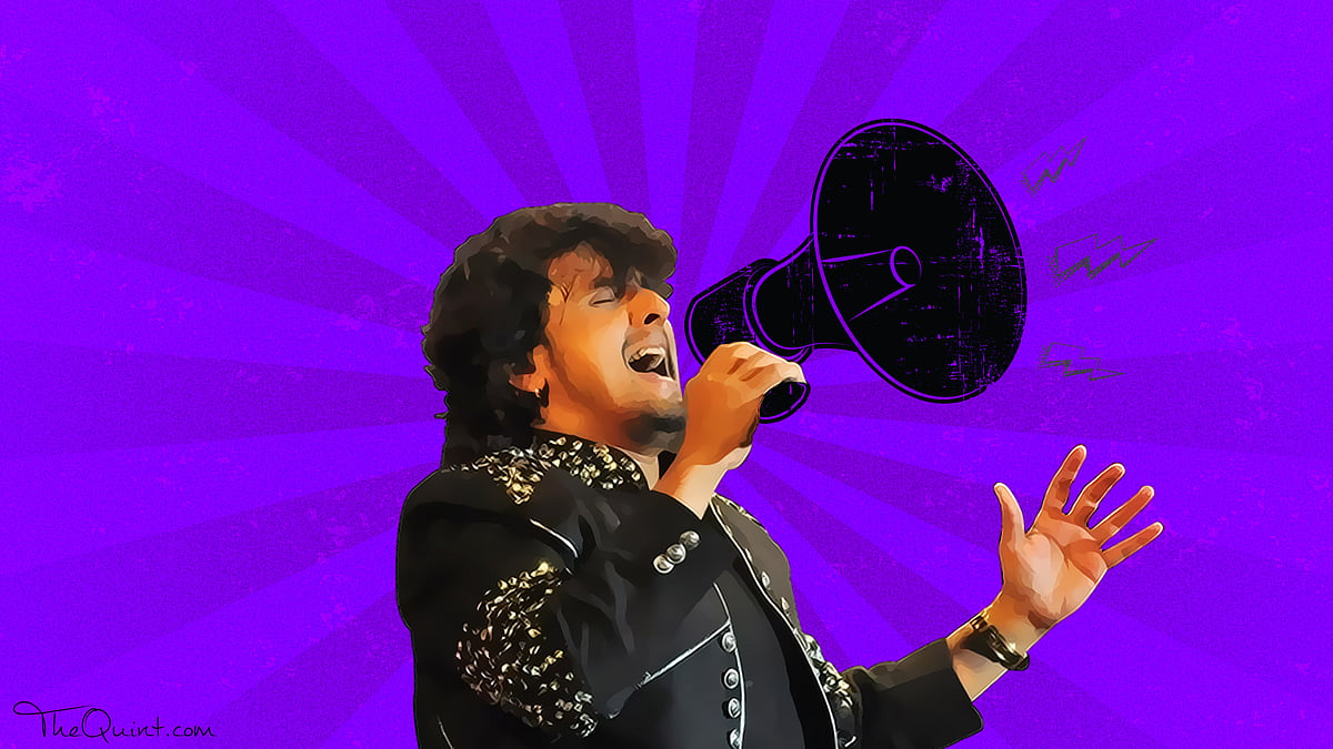 

Sonu Nigam should have been a bit careful with his choice of words. (Photo Courtesy: Rhythm Seth/<b>The Quint</b>)