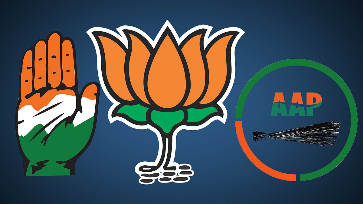 The BJP registered a landslide win in the MCD elections, bagging 184 of the 270 seats that went to the polls. (Photo: <b>The Quint</b>)
