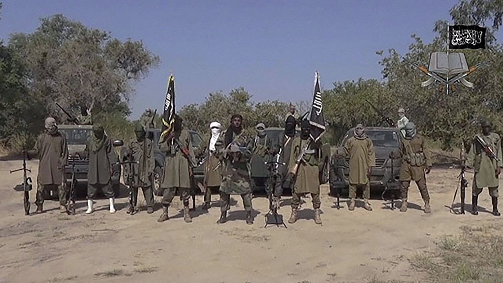 File photo of Boko Haram terrorists of Nigeria. 