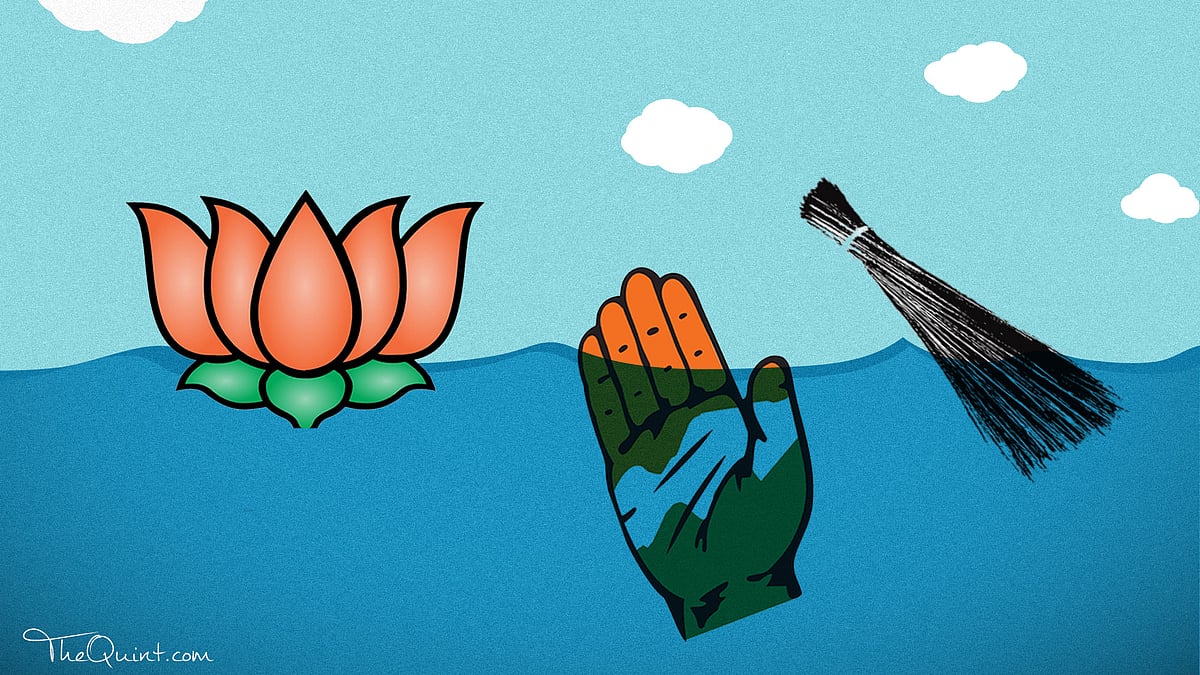 Anti-incumbency played spoilsport for the AAP in MCD elections, pary should learn lessons from the defeat and move on. (Photo: Rhythum Seth/ <b>The Quint</b>)