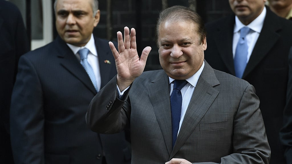Ousted Pakistan Prime Minister Nawaz Sharif. 