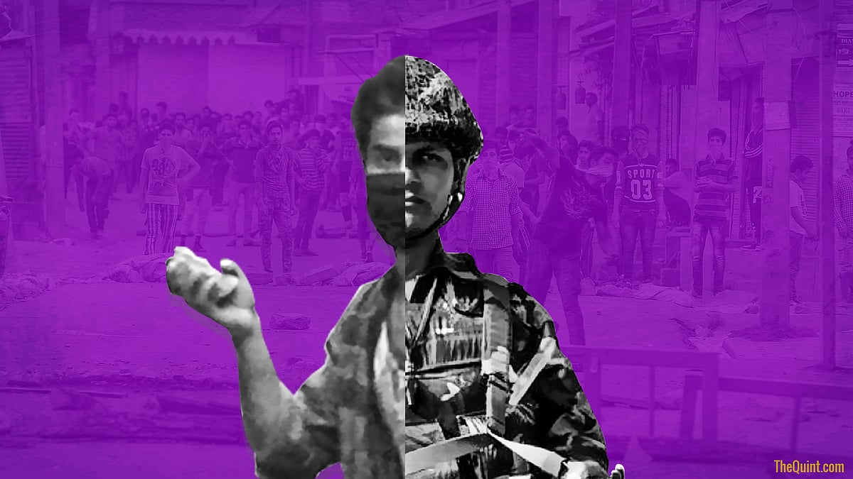 The army’s legitimacy stands to suffer by the use of a human shield in Kashmir. (Photo: Harsh Sahani/ <b>The Quint</b>)